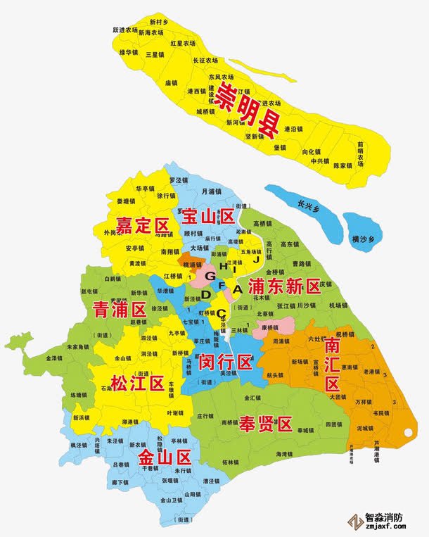 上海市消防检测设备区域划分